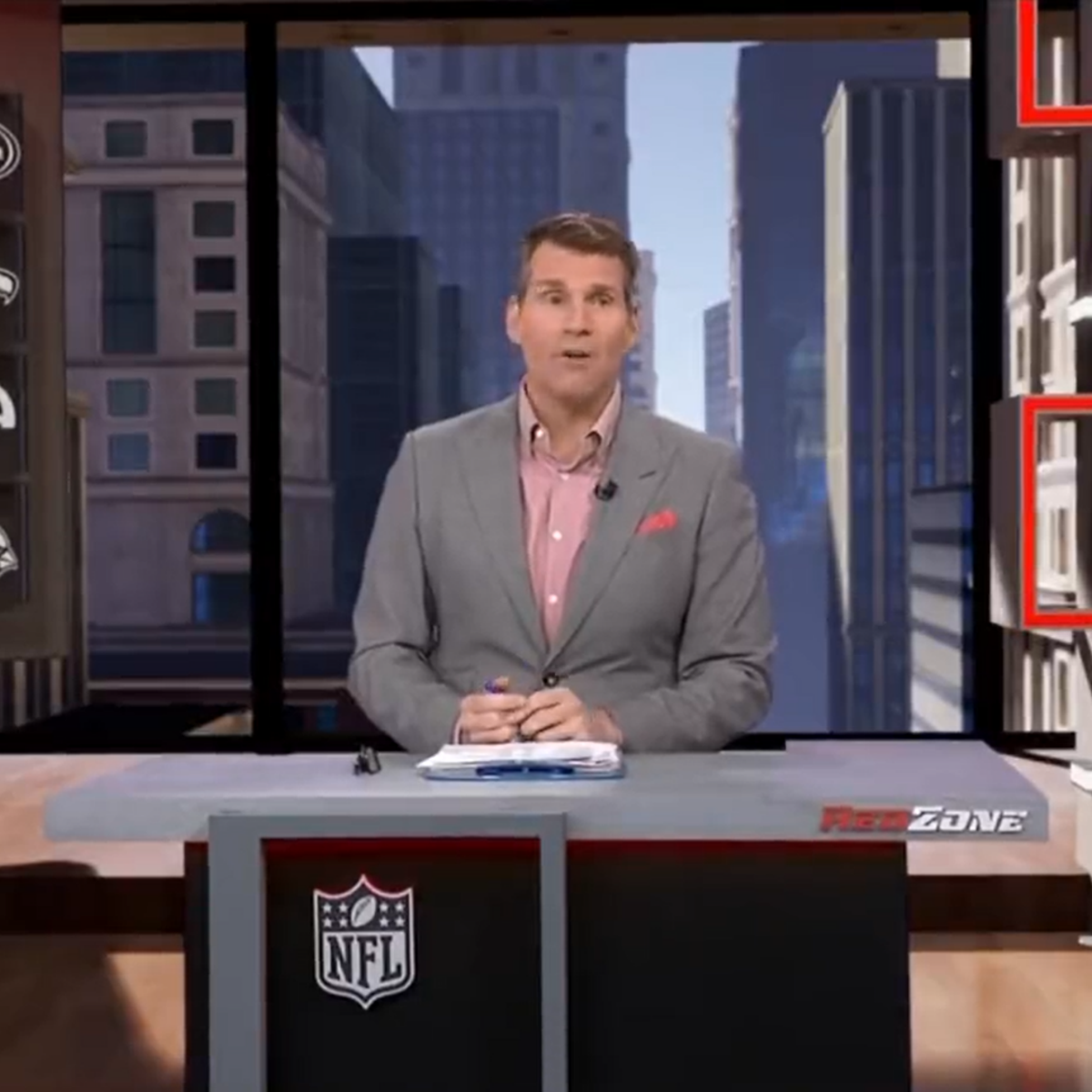 NFL RedZone studio is abruptly evacuated during live broadcast The Independent